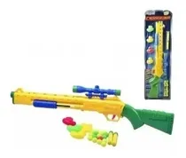 Comprar Kit 2 Arma Arminha 55cm Brinquedo Lança Dardos Bolinhas Nerf