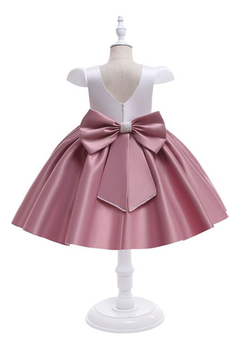 Falda Corta Vestido Para Niños Vestido Princesa Lazo Grande