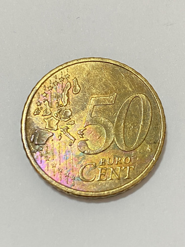 Moeda Antiga Alemanha 50 Euro Cent 2002 (Usado)