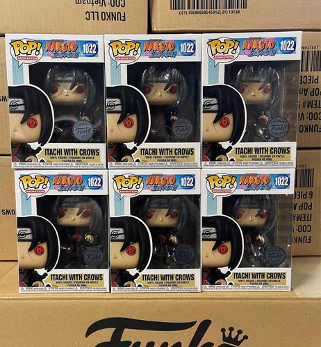 Figura de acción Itachi with Crows/Exclusive de Funko Pop! Animation