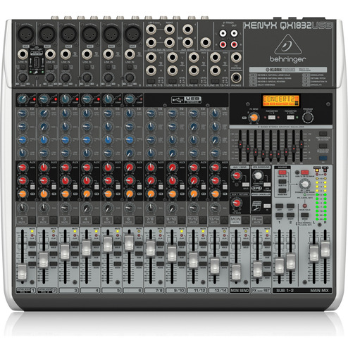 Consola Mixer Behringer Xenyx Qx1832usb