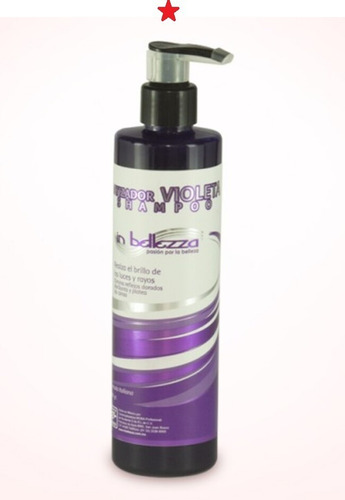 Shampoo Matizador Morado O Violeta In Bellezza