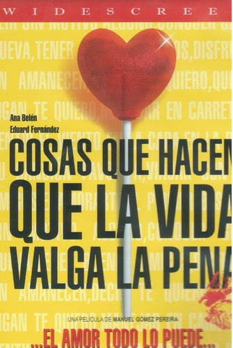 Cosas Que Hacen Que La Vida Valga La Pena | Dvd Película