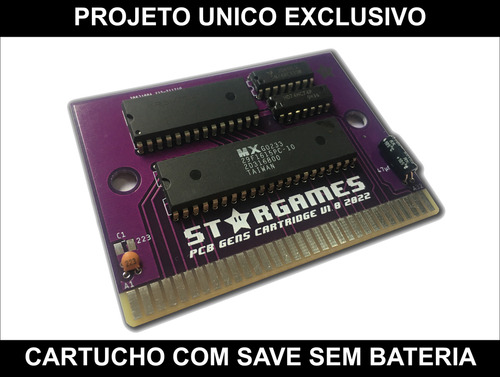 Cartucho De Megadrive Novo Fire Mustang