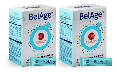 Belage 2 Cajas Con 27 Sobres Polvo P/ Preparar Bebida Limon