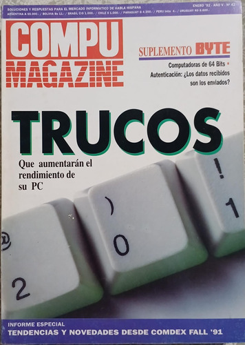 Revista Compumagazine Año 5 N°42 1992