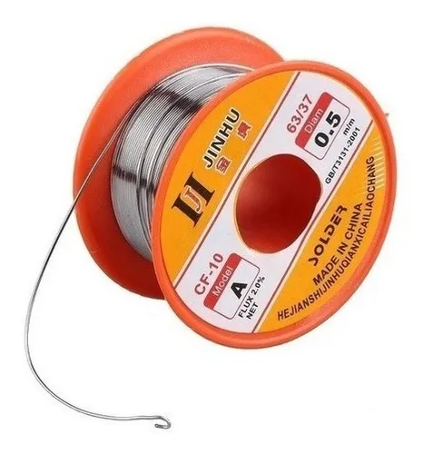 comprar Rollo Bobina Estaño Soldar 0,5mm Alambre Soldadura