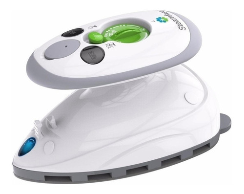 Plancha a vapor Steamfast SF-717 color blanco con suela antiadherente