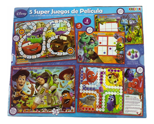 Puzzle Unicornio Disney 4 En 1 - Diversión En 24 Piezas