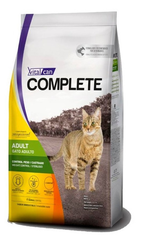 Vital Can Complete Gato Control De Peso 1,5 Kg Envio Caba