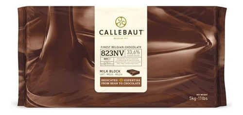 Chocolate Ao Leite Callebaut 823 Finest Belgian 5kg