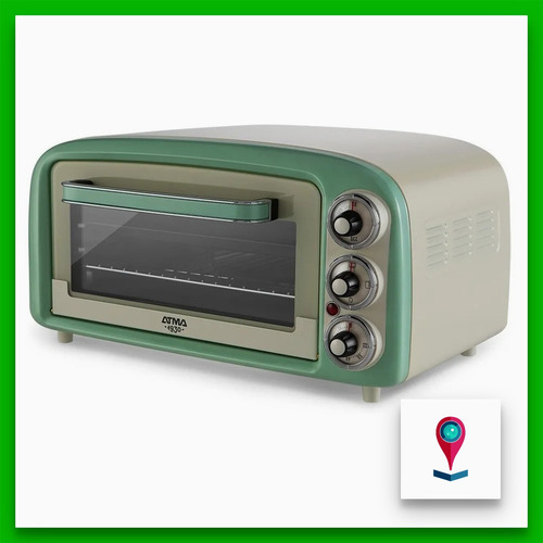 Atma Hg2019vn Horno Electrico 30l Mecanico Estilo Vintage