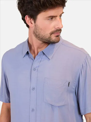 Camisa Mc Pirte Azul Hombre Maui And Sons