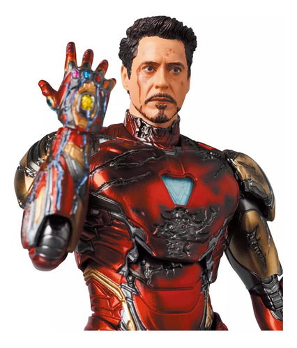 Mafex Iron Man Mark 85 (battle Damage Ver.)