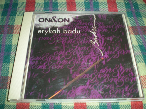 Erykah Badu / On&on Cd Maxi Made In Usa (ri9) 