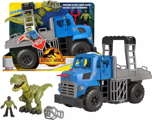 Jurassic World Transportador Dinosaurios Imaginext