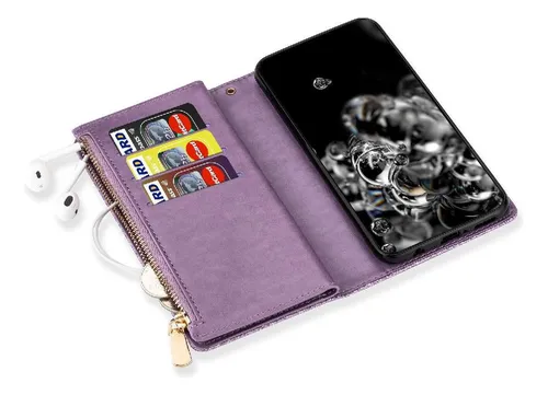 Cartera Con Brillo For Samsung Galaxy Note10 Lite Wallet