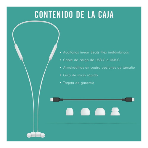 Imagen 8 de 8 de Audífonos Beats Flex - Gris ahumado