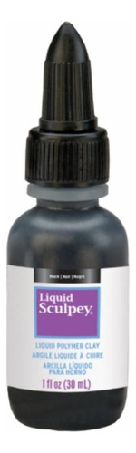 Arcilla Polimérica Líquida Sculpey Liquid 29 Ml Colores Color Sculpey Liquid - Arcilla Polimérica 29 Ml; Negro (black)