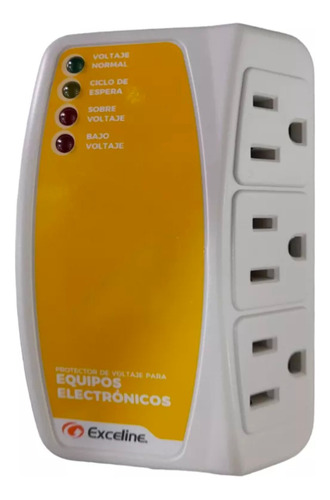  Protector De Voltaje Exceline Para Equipos Electronicos