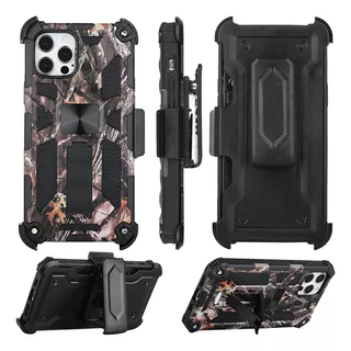 Para iPhone 13 Pro Machine 3in1 Combo Holster Clip Case Cove