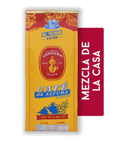 Café Mezcla De La Casa - La Flor De Córdoba 1/2kg