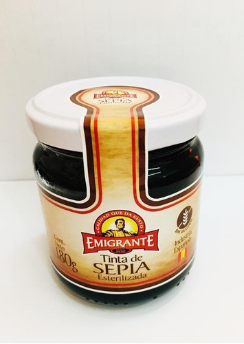 Tinta De Calamar Esterilizada 180 G. Origen  Española