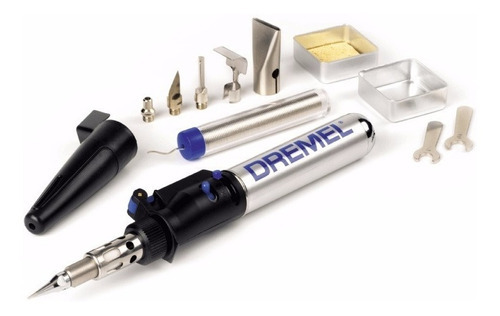 Dremel Versatip Pirograbador Soldador A Gas Con Accesorios