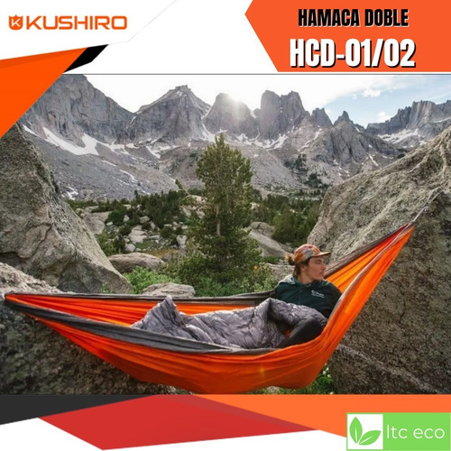 Hamaca Tipo Paraguaya Camping Jardín Doble Liviana Con Bolso
