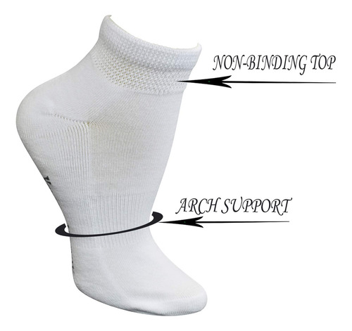 Yomandamor 5 Pares De Calcetines De Algodón Para Mujer Con P