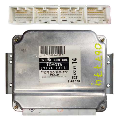 89666-02141 Computadora Toyota Corolla Matrix 2003 2004 1.8 (Usado)