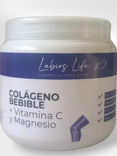 Colágeno+ Magnesio Y Vitamina C 