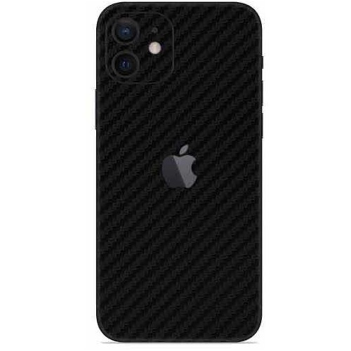 Skin Vinil Premium Fibra De Carbono 3m Para iPhone 12 Mini