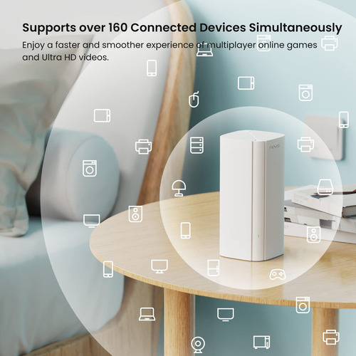 Tenda Ax3000 Mesh Wifi 6 System Nova Mx12 - Cobertura De