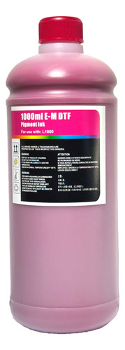 Kit 5 Litros De Tinta Dtf Para Impresoras A3 Dtf Ink Gran Fo