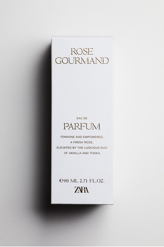 Perfume Zara Rose Gourmand 80ml 