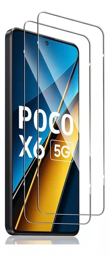 2 Pcs] For Xiaomi Poco X6 Pro 5g Cristal Templado Mica