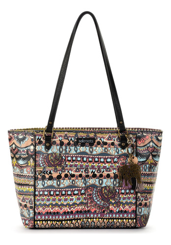 Bolso De Mano Sakroots Metro, Color Topo One World