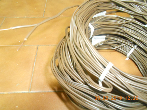 Cable Paralelo Marron 2 X 0,35 Mm (alambre)