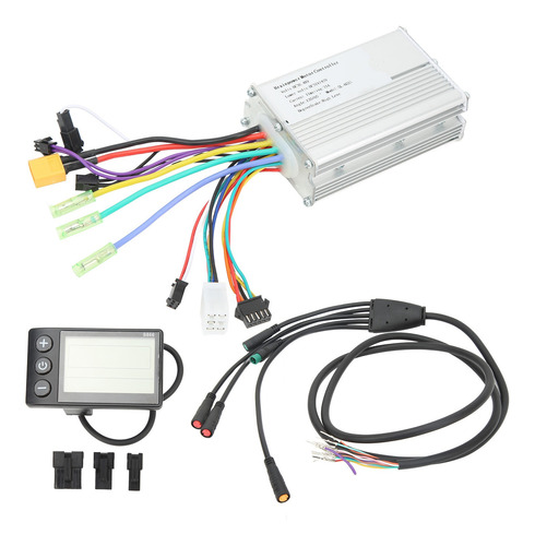 Kit De Controlador De Motor 36v48v 21a 1000w De Aleación De