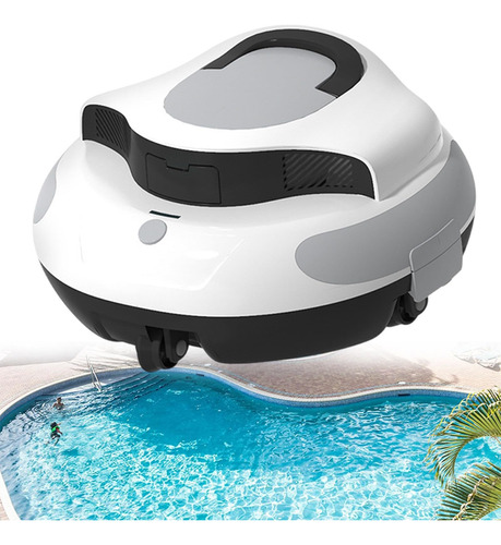 Limpiador De Albercas Robótico Automático Ipx8 Dura 100 Min