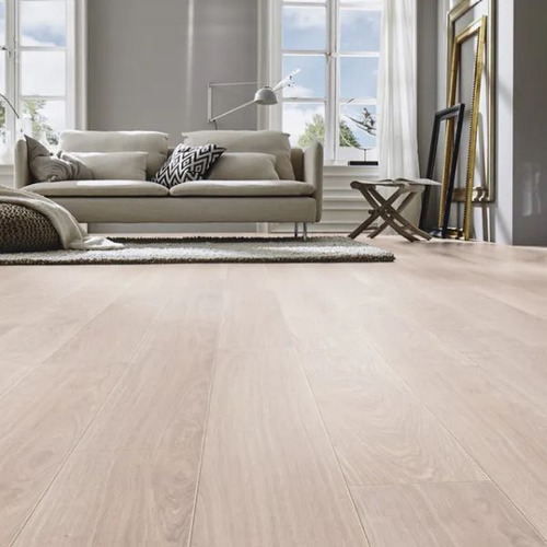 Pisos Flotantes Kronotex 8mm- Con Bisel- Caja 2,13m2 Waveless Oak White