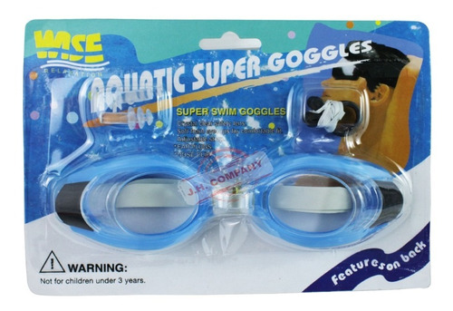 Set Gogles Infantiles Natacion Clip+tapones Antivaho 10177