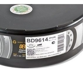 Imagem 3 de 6 de Pastilha Freio + Disco Up 1.0 Tsi 2015 2016 2017 2018 2019