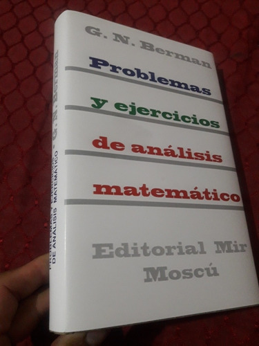 Libro Mir Problemas Y Ejercicios Análisis Matemático Berman