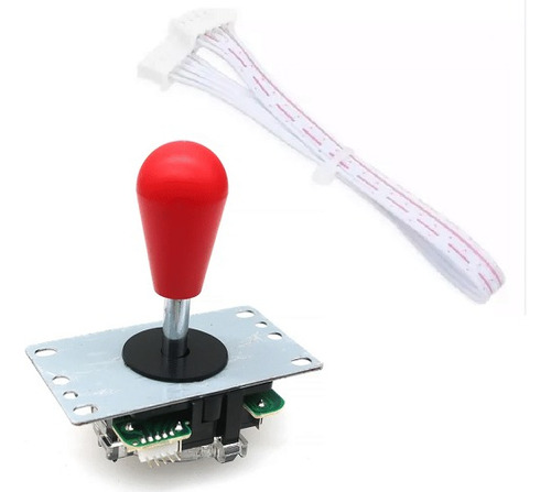 Palanca Battop Compatible Con Sanwa Con Restrictor Cuadrado