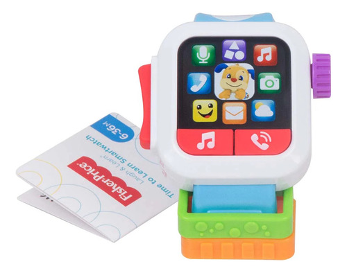 Mattel Fisher-price Ríe Y Aprende Mi Primer Smartwatch Hxb78