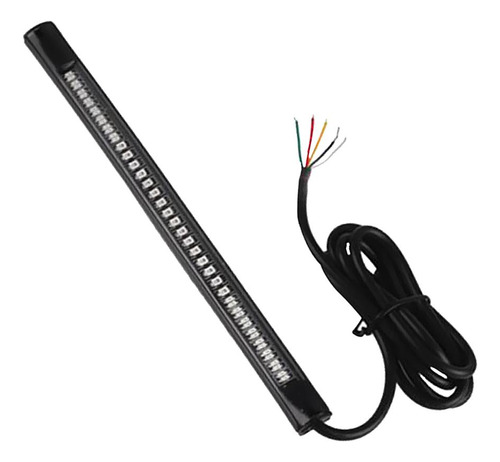 Licencia De De Motocicleta Señal Flexible Integrada 48 Led