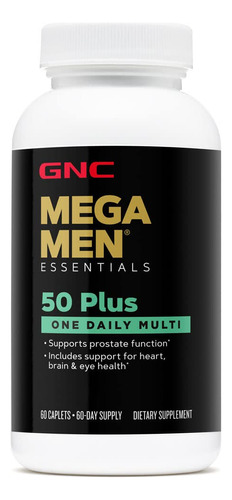 Gnc Mega Men 50 Plus One - Multivitamínico Diario Para Hombr