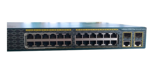 Switch Cisco 2960-24lc-s Redes Seguridad Videovigilancia (Reacondicionado)